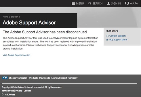 Adobe Support Advisor Mac Os X